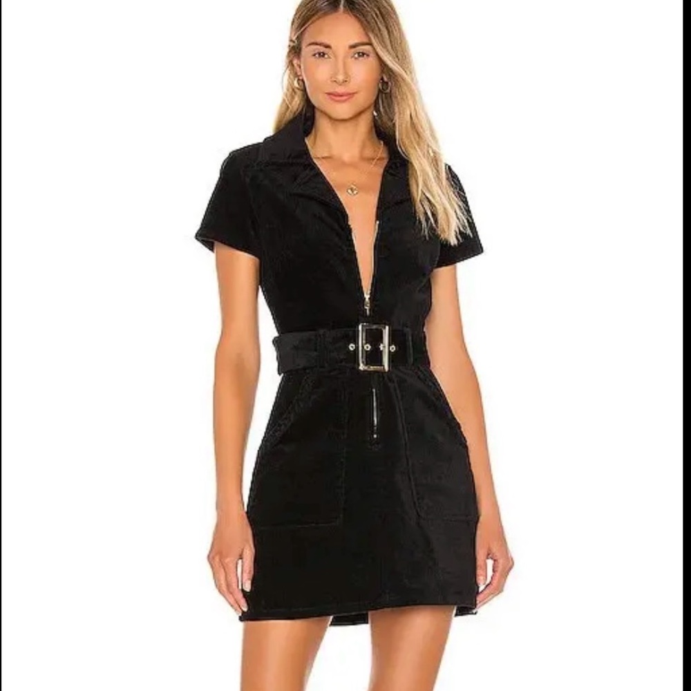 Show Me Your MuMu "Outlaw Mini
Dress" with Belt